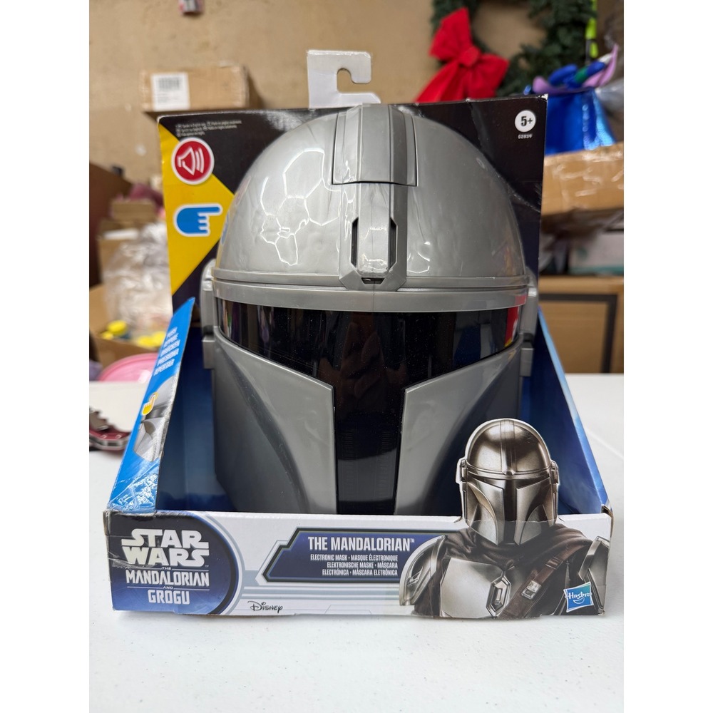 Star Wars The Mandalorian Electronic Mask Hasbro Sound Effects G2839 NIB